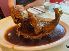 罾蹦鲤鱼-奥华餐厅·老张记(台基厂店)