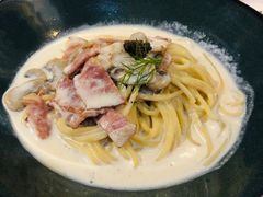 培根奶油蘑菇意面-芳草地西式融合餐厅(回龙窝店)