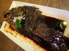 葱烤河鲫鱼-涌上外婆桥(南塘店)
