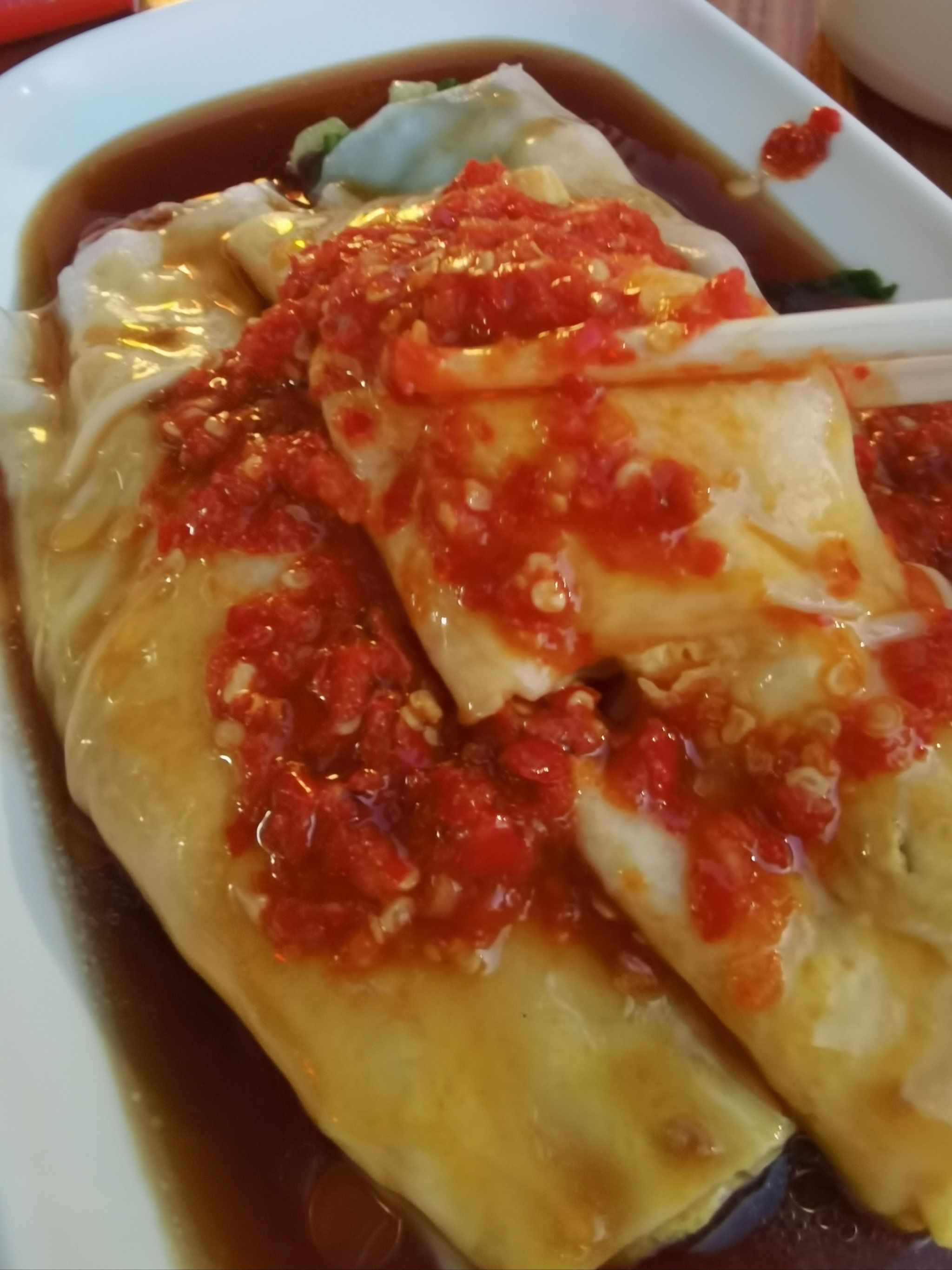蛋肉肠粉