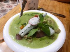 青咖喱鸡肉-微甜泰式料理