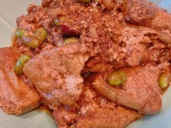 毛豆子煎豆腐-虎哥私房菜(馒头山店)