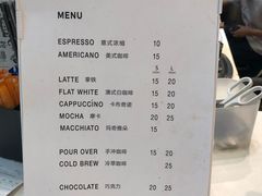 菜单-Manner Coffee(大宁国际商业广场店)
