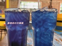 -蝶豆花蓝面条