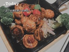铁板小蘑菇-龙猫意杯花园餐厅(芙蓉湖店)
