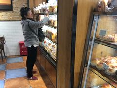 面包甜点陈列柜-苹果花园(桂林路店)