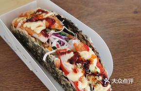 Grilled Emperor Crab Stick Sushi Tacos