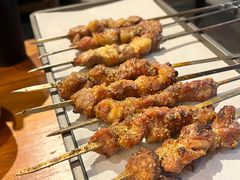 羊肉串-在老街·淮安大排档·甜麻干煸龙虾·烧烤(河下古镇店)