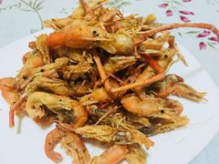 炸河虾-金台阶鱼馆(于桥水库店)