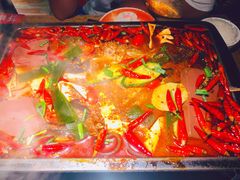 毛血旺烤鱼-探鱼·鲜青椒爽麻烤鱼(番禺万达店)