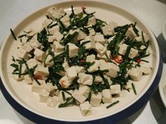 沙葱拌豆腐-宁夏国强手抓羊肉·清真菜(未央路凤三店)