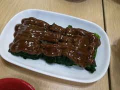 芝麻酱菠菜-张妈台式锅烧(深大店)