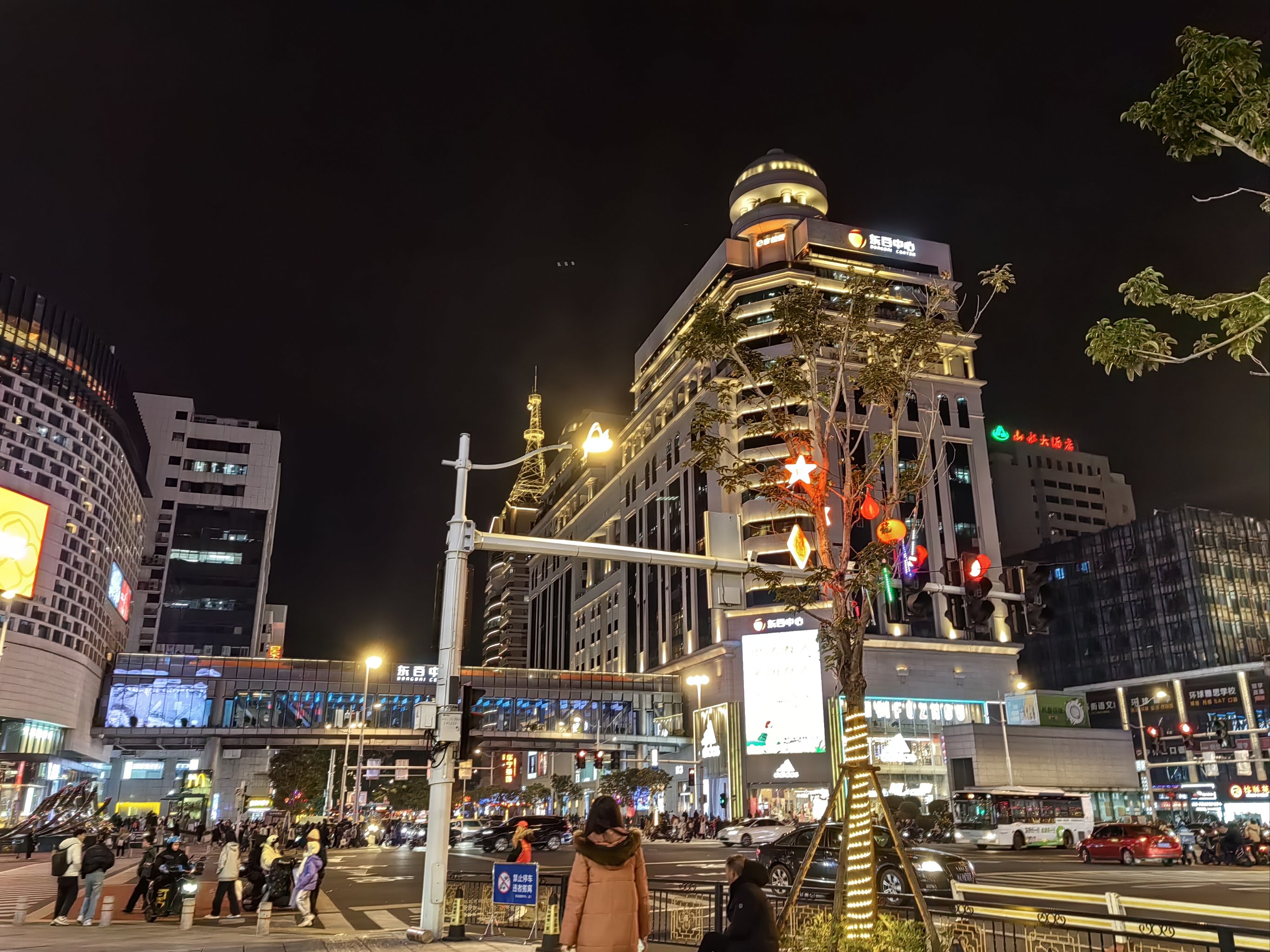 福州东街口夜景图片