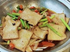 香锅千页豆腐-北平小馆·烤鸭·家常菜(磨房北里店)