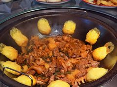 铁锅炖大公鸡-全家福东北菜(大运河博物馆店)