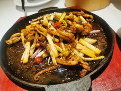 夜市铁板鱿鱼脚-眉州东坡(春秀路店)