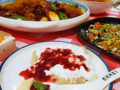 树莓酸奶凉糕-西域阿里马新疆菜·清真(桂花路店)