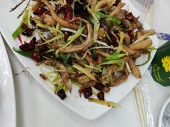 干煸鱿鱼-北戴河庆山饭店·海鲜砂锅粥(北戴河黑石路店)
