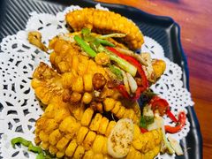 椒盐玉米-捞围鲜·港式打边炉(海阳路店)