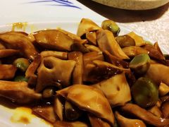 腊八蒜炒心管-九转小磨·非遗东北菜旗舰店