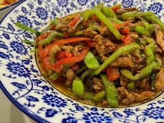 香菜炒牛肉丝-新新湘菜馆(新中街二条店)