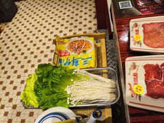 蔬菜三拼-沙胆彪炭炉牛杂煲(上海日月光广场店)