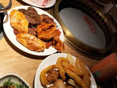 -韩京炭火烤肉自助料理(柯桥万达店)