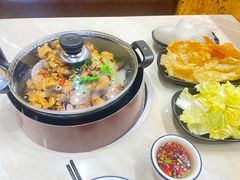 -蜀八婆鲍鱼鸡煲虾(宝安坪洲店)