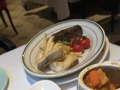 牛排拼香煎马哈鱼-波特曼西餐厅(南岗店)