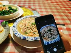 鸡汤手工鱼面-龙桥私厨·姜花菊花过桥鱼·顺德菜(容桂店)