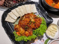 泡菜豆腐五花肉-本家韩国烤肉(青岛万象城店)