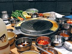 自助调料区-姜虎东白丁烤肉(虹桥天地店)
