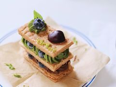 抹茶巧克力拿破仑-私人做法(苹果社区店)