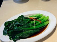 白灼广东芥兰-香港池仔记肠粉王(博多新记襄阳南路店)