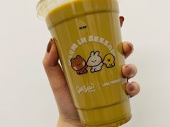 开心果果拿铁-Seesaw Coffee(上海太阳宫K46店)