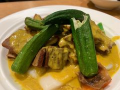 咖喱南美牛筋楠-庆记香港烧味小馆(浦东机场店)