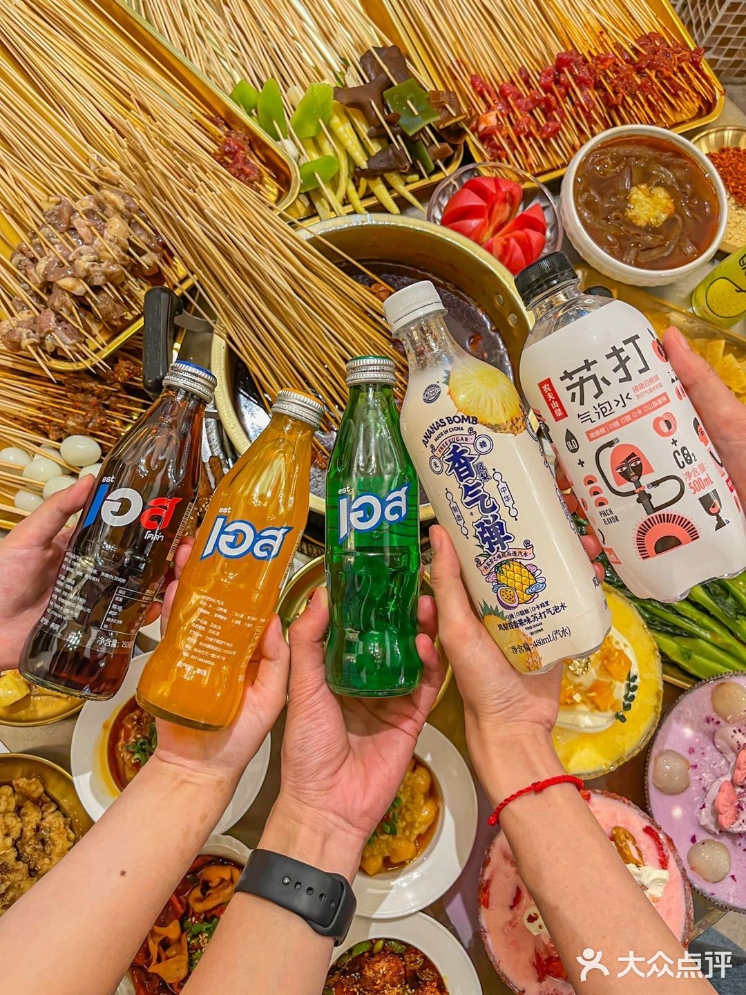 去成都一定要吃这家串串店🔥荔枝冰太绝了