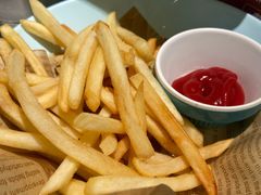 炸美国香脆薯条-杯子红牛排(创意产业园店)