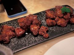 雪花糖醋里脊-绿茶餐厅(松江万达店)