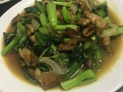 菜心炒大肠-阿华海鲜饭店(山河路店)