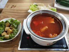 番茄锅底-珍巴奴毛肚牛肉小火锅(四惠店)