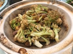 煲仔有机花菜-汇贤府·李氏鲁菜(五棵松店)