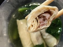 面结青菜汤-仓桥面结店