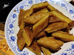 炸咯吱-左邻右舍褡裢火烧(石榴园店)