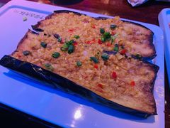 烤茄子-三个蒙古大叔羊肉串(大宁店)
