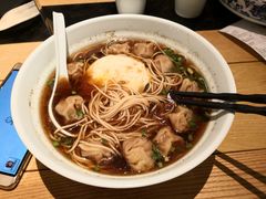 淮扬馄饨面+煎鸡蛋-东园小馆(苏州中心店)