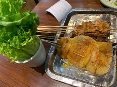 生菜五花肉-庆峰龙虾烧烤(合肥一店)