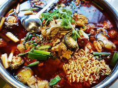 -牟记江湖重庆地标特色菜鱼蛋海鲜羊蝎子(巴南区黑金冠十多年好店)