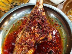 烤巴掌耗儿鱼-袁师傅烤肉(弹子石店)