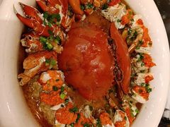 黑豚肉饼蒸膏蟹-御沪沪味园.融合菜.海鲜(斜土路店)